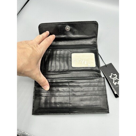 MC (Marc Chantal) Black crocodile wallet New With Tags - Picture 5 of 6